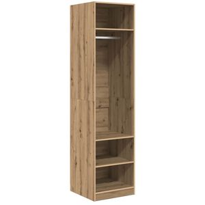 vidaXL Dulap Stejar Artizanal 50 x 50 x 200 cm Lemn prelucrat