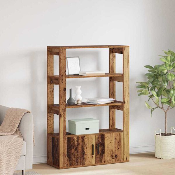 vidaXL Bufet Lemn vechi 30 x 80 x 119.5 cm Lemn compozit