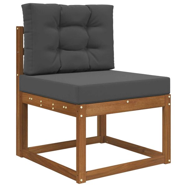 vidaXL Perna pentru canapea de exterior 2 pcs Antracit Poliester