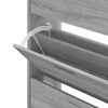 vidaXL Pantofar, gri sonoma, 63x24x104 cm, lemn prelucrat