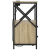 vidaXL Dulap de noapte Stejar Sonoma 40 x 31 x 60 cm Lemn compozit