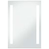 vidaXL Oglindă cu LED de perete de baie, 60 x 80 cm