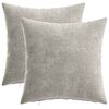 vidaXL Husă pentru pernă 2 pcs HEERLEN Gri deschis 40 x 40 cm