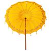 vidaXL Parasol Balinez Galben 215 x 215 x 260 cm