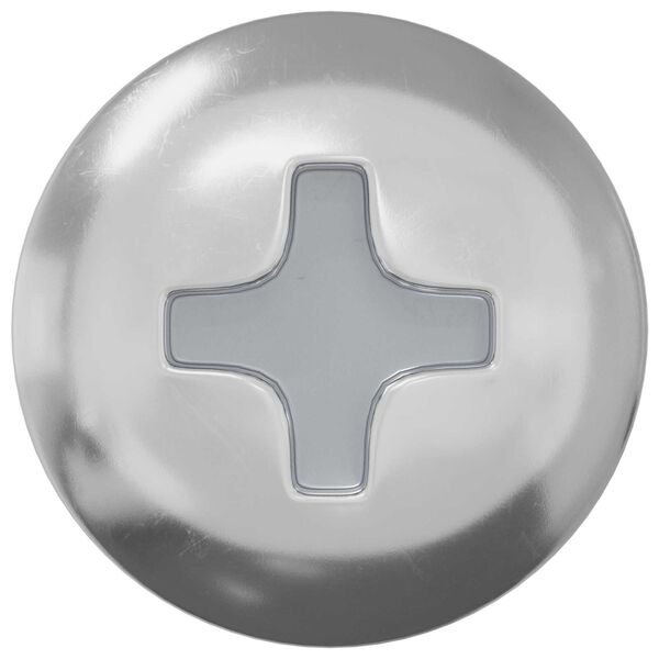 vidaXL Șuruburi din Lemn 2 pcs Argintiu M4 x 25 mm Oțel