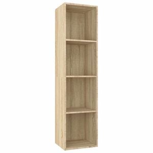 vidaXL Bibliotecă/Dulap TV, stejar sonoma, 36x30x143 cm lemn prelucrat
