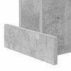 vidaXL Masă laterală Gri din beton 35,5 x 35 x 40 cm Lemn compozit