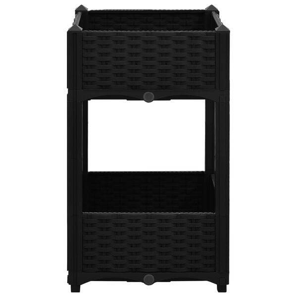 vidaXL Strat înălțat, 40x40x71 cm, polipropilenă