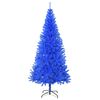 vidaXL Pom de Crăciun artificial subțire suport albastru 180 cm PVC