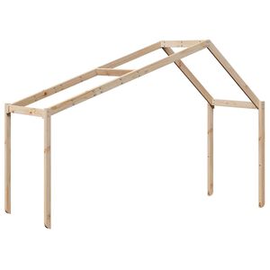 vidaXL Acoperiș Pat Copii 213x95,5x144,5 cm Lemn Mass Pin