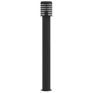 vidaXL Lampă exterioară de podea, negru, 110 cm, oțel inoxidabil