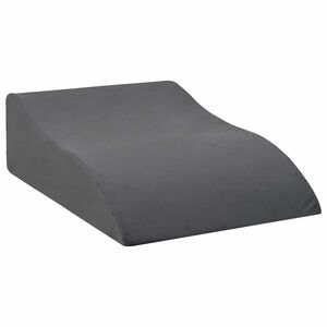 vidaXL Pillow pentru Picioare 68 x 40 x 18 cm Spumă PU Gri