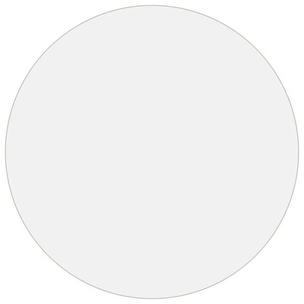 vidaXL Folie de protecție masă, transparent, Ø 110 cm, PVC, 1,6 mm