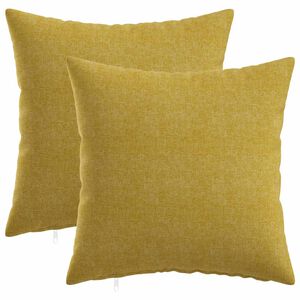 vidaXL Husă pentru pernă 2 buc. HEERLEN Verde deschis 30 x 30 cm