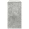 vidaXL Birou Gri beton 90 x 40 x 76 cm Lemn compozit