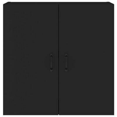 vidaXL Dulap de perete, negru, 60x31x60 cm, lemn prelucrat