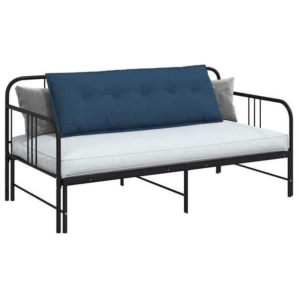 vidaXL Perna pentru spate albastru 140 x 19 x 50 cm țesătură