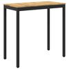 vidaXL Masă de Bar &icirc;n Grădină Alb și negru 108,5 x 55 x 105 cm
