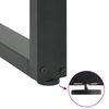 vidaXL Picioare de masă &icirc;n formă de U, 3 buc., antracit, 90x(72-73) cm, oțel