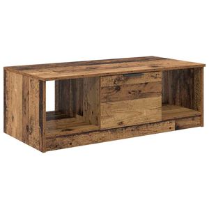 vidaXL Masă de cafea Lemn Vechi 102 x 50 x 36cm Lemn prelucrat