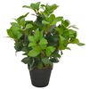 vidaXL Plantă artificială dafin cu ghiveci, verde, 40 cm