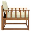 vidaXL Set de canapele de exterior Lemn solid de Acacia și Textilene