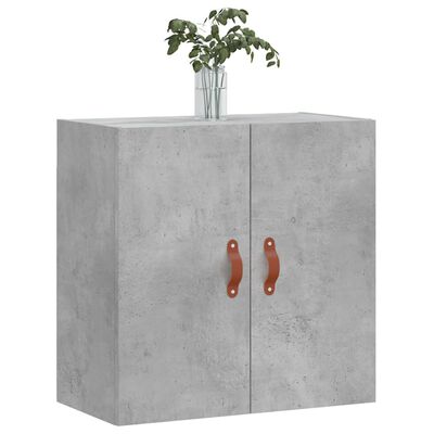 vidaXL Dulap de perete, gri beton, 60x31x60 cm, lemn compozit