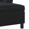 vidaXL șezlong de relaxare cu pernă Negru 91 x 157 x 91 cm Catifea