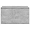 vidaXL Bancă de hol, gri beton, 80x40x45 cm, PAL