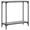 vidaXL Masă consolă, gri sonoma, 75x30,5x75 cm, lemn prelucrat
