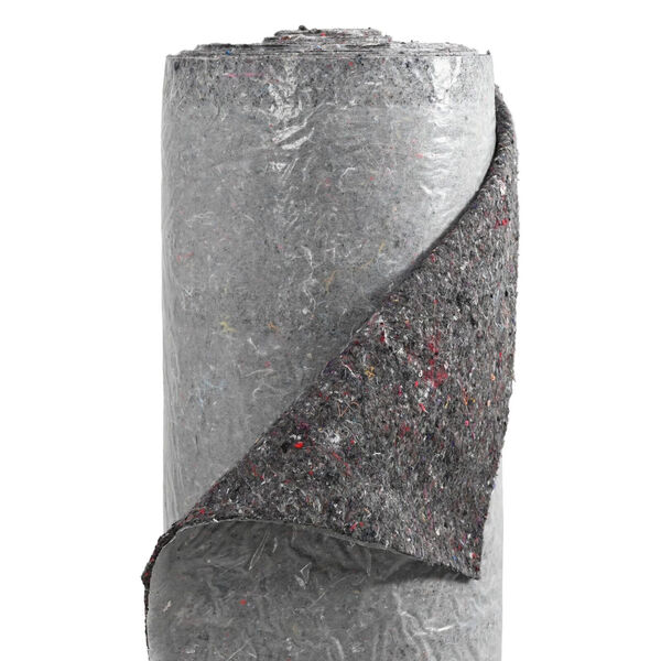 vidaXL Fleece pentru piscină Gri 1 x 10 m Poliester și bumbac