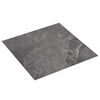 vidaXL Plăci de pardoseală autoadezive Negru 30,5 x 30,5 cm 20 buc.