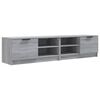 vidaXL Comodă TV, 2 buc., Sonoma gri, 80x35x36,5 cm, lemn prelucrat