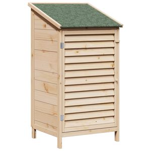 vidaXL Sălaș de grădină natural 59 x 56 x 113,5 cm Lemn de Brad Solid