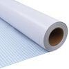 vidaXL Folie fereastră, mată, gri, 0,9 x 100 m, PVC