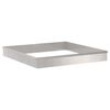 vidaXL Garduri pentru melci 12 buc. 100 x 3,5 x 25 cm Oţel inoxidabil