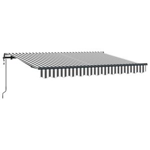 vidaXL Cortina Retractabilă Antracit 250 x 200 cm țesătură