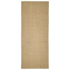vidaXL Covor din sisal pentru ansamblu de zg&acirc;riat, 80x200 cm