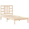 vidaXL Cadru de pat single, 90x190 cm, lemn masiv