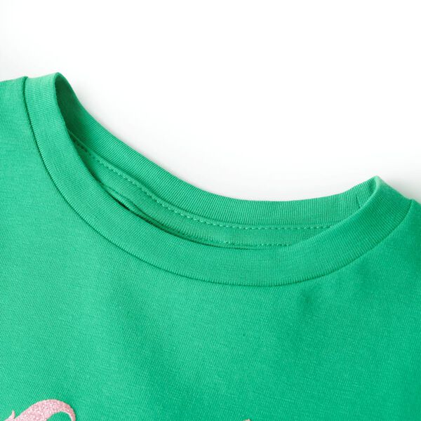 Tricou pentru copii, verde, 104