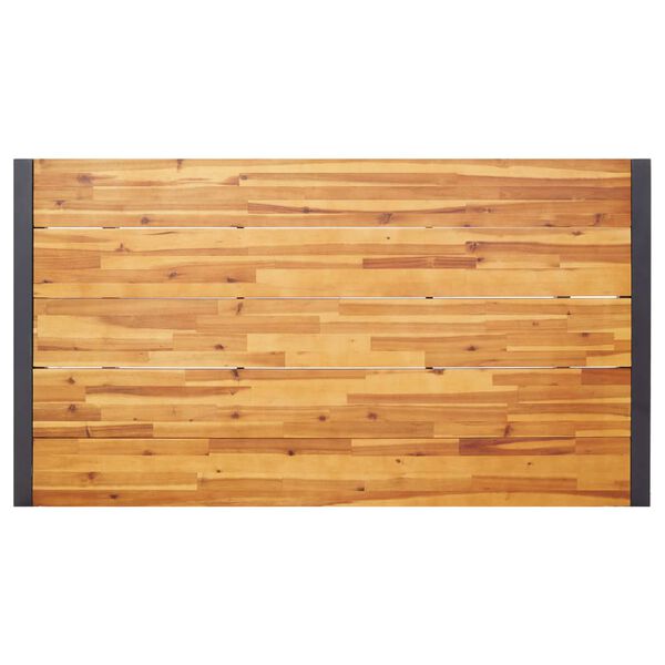 vidaXL Set mobilier pentru grădină, 5 piese, gri