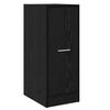 vidaXL Cabinet de Apotecă Stejar negru 30 x 41 x 77.5 cm Lemn compozit