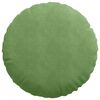 vidaXL Perne de Șezut 2 pcs Verde deschis &Oslash; 40 x 13 cm Catifea