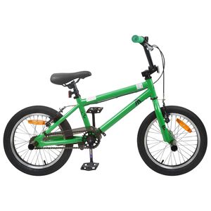 vidaXL BMX 20 Inci pentru peste 9 ani Verde