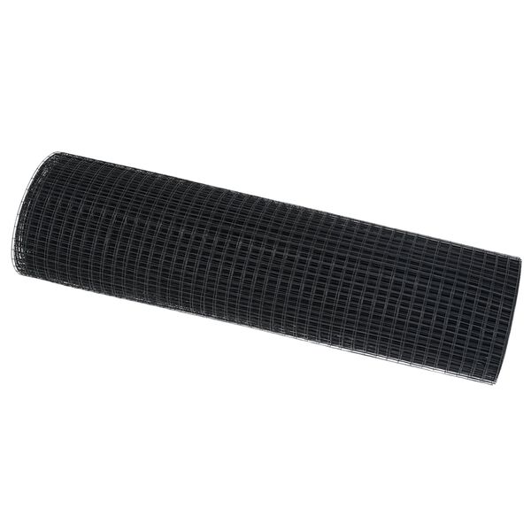 vidaXL Gard din sârmă sudată Gri 0.6 x 10 m Oțel