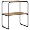 vidaXL Masă de consolă Stejar Artizanal 100 x 42,5 x 70 cm