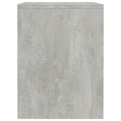 vidaXL Noptieră, gri beton, 40 x 30 x 40 cm, PAL