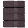 vidaXL Lavete de baie, FROGN, 4 buc., antracit, 15x21 cm, 360 g/m&sup2;