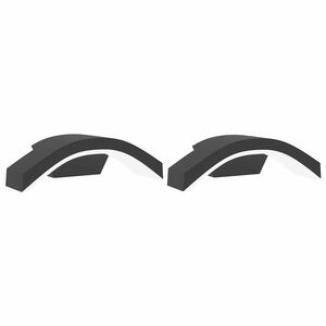 vidaXL Lămpi exterioare de perete cu LED 2 buc. negru, aluminiu turnat