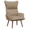 vidaXL fotoliu Cappuccino 69 x 74 x 93 cm Piele artificiala